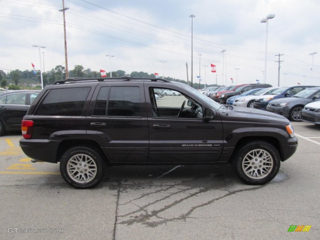 2004 Grand Cherokee Limited 4x4 - Deep Lava Red Metallic / Dark Slate Gray photo #6