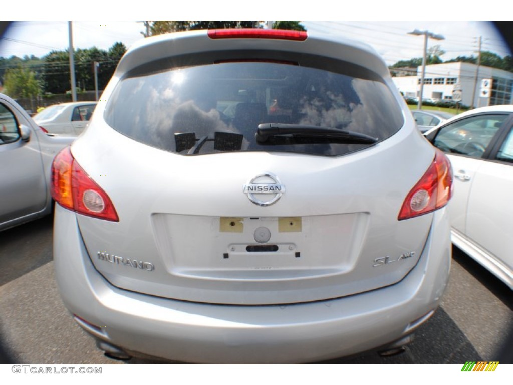 2009 Murano SL AWD - Brilliant Silver Metallic / Black photo #4