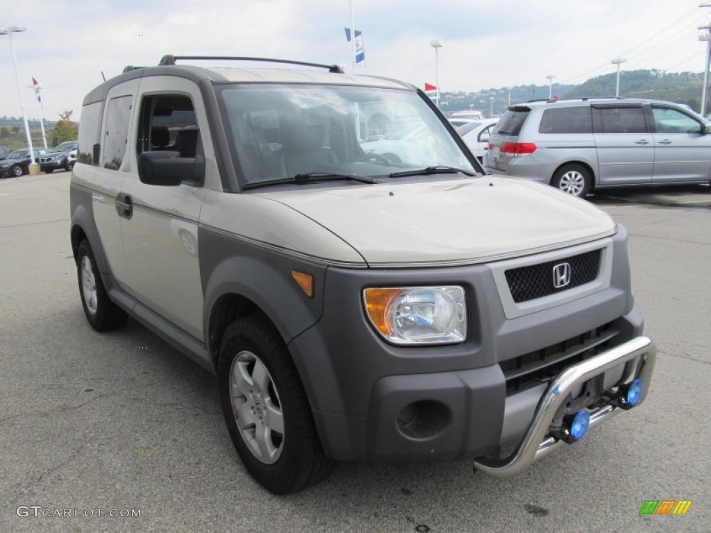 2005 Element EX AWD - Cargo Khaki / Black/Gray photo #6