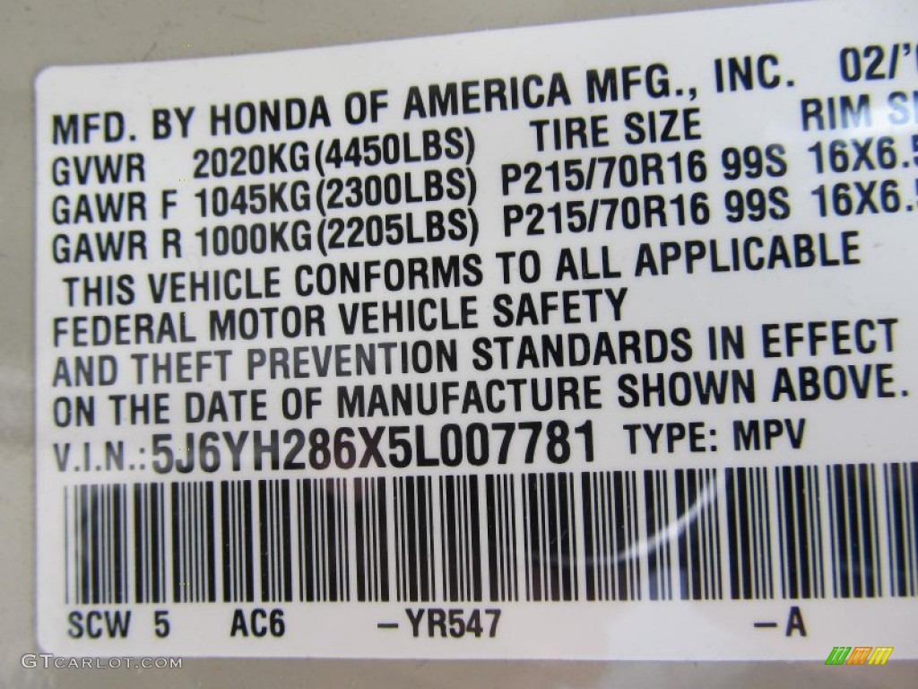 2005 Element EX AWD - Cargo Khaki / Black/Gray photo #19