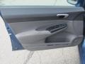 Gray 2010 Honda Civic LX Sedan Door Panel