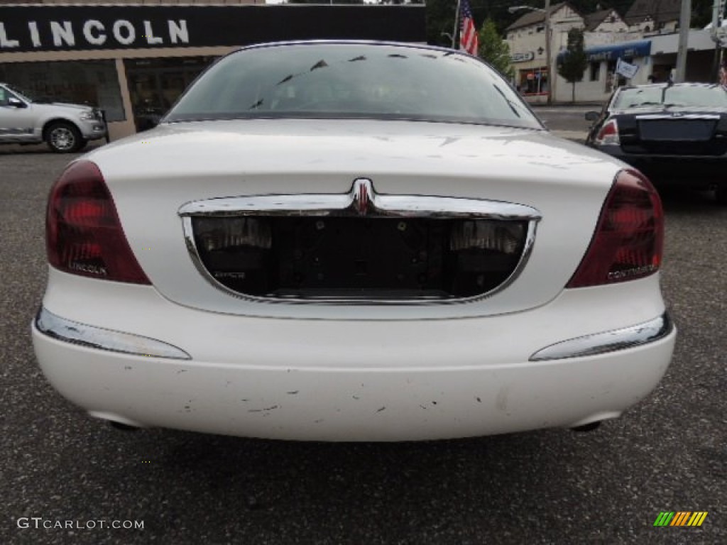 2002 Continental  - Vibrant White / Light Graphite photo #8