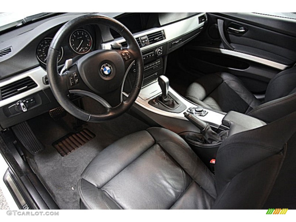 2009 3 Series 335i Sedan - Alpine White / Black photo #8