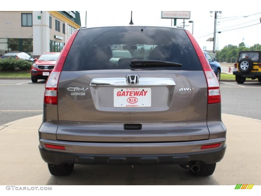 2010 CR-V EX AWD - Polished Metal Metallic / Black photo #6