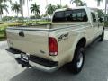 Harvest Gold Metallic 2000 Ford F350 Super Duty XLT Crew Cab 4x4 Exterior