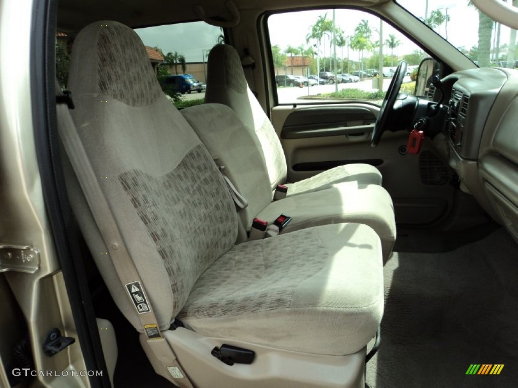 2000 Ford F350 Super Duty XLT Crew Cab 4x4 Front Seat Photo #69409357