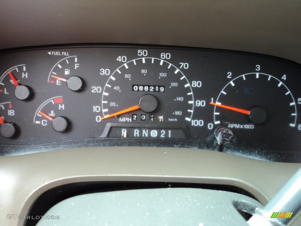 2000 Ford F350 Super Duty XLT Crew Cab 4x4 Gauges Photos