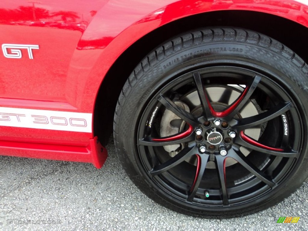 2008 Ford Mustang GT Premium Coupe Custom Wheels Photo #69409483