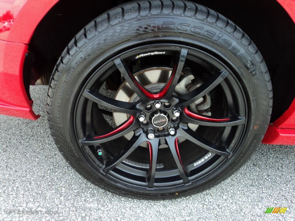 2008 Ford Mustang GT Premium Coupe Custom Wheels Photo #69409493