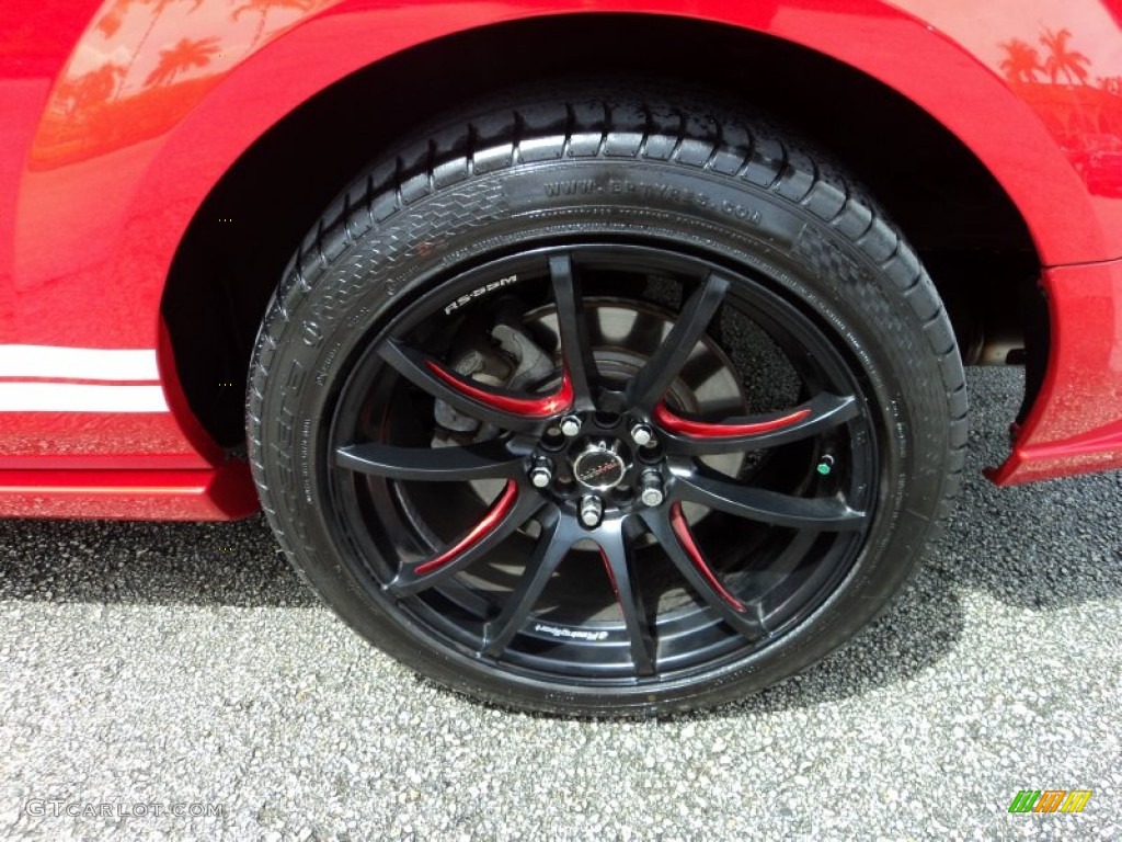 2008 Ford Mustang GT Premium Coupe Custom Wheels Photo #69409549
