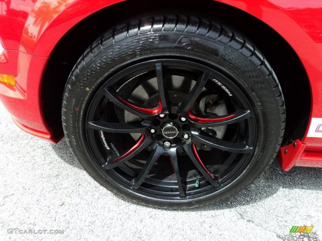 2008 Ford Mustang GT Premium Coupe Custom Wheels Photo #69409558