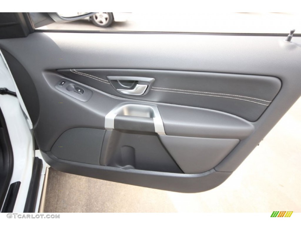 2013 Volvo XC90 3.2 R-Design R-Design Off Black Door Panel Photo #69409663