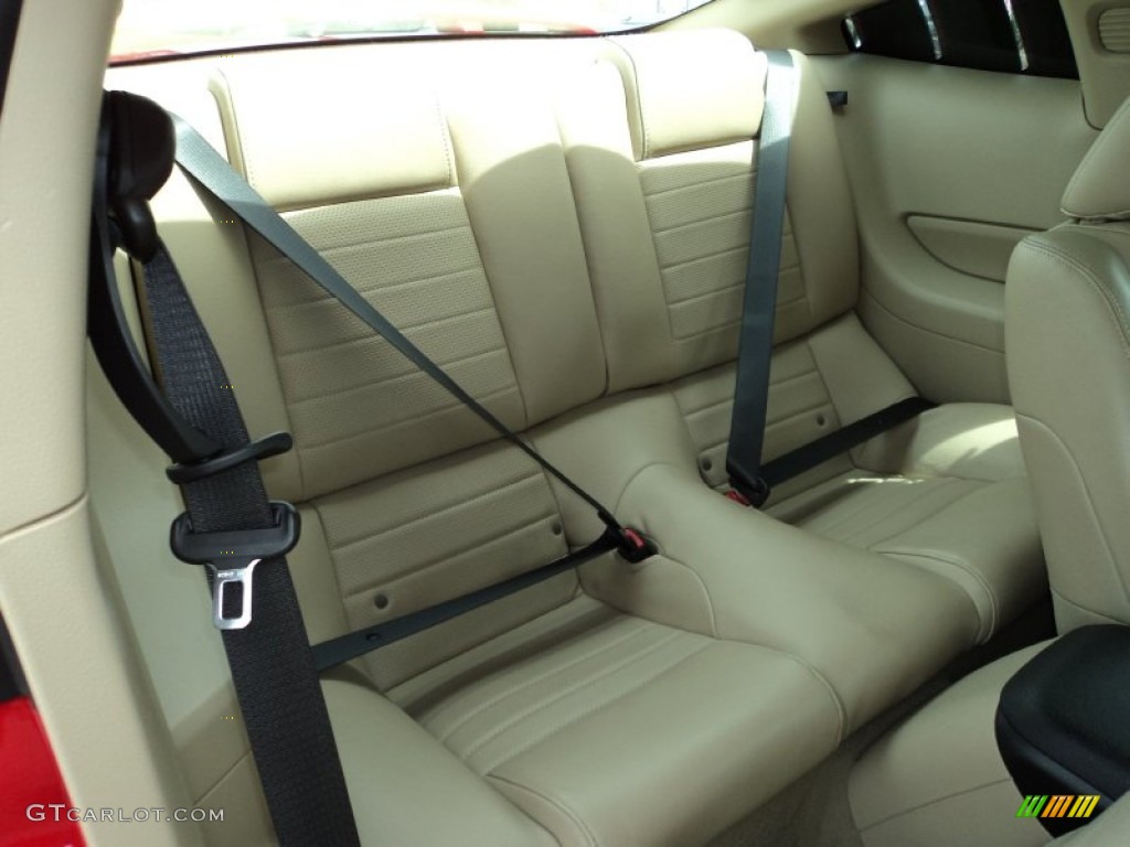 Medium Parchment Interior 2008 Ford Mustang GT Premium Coupe Photo #69409669