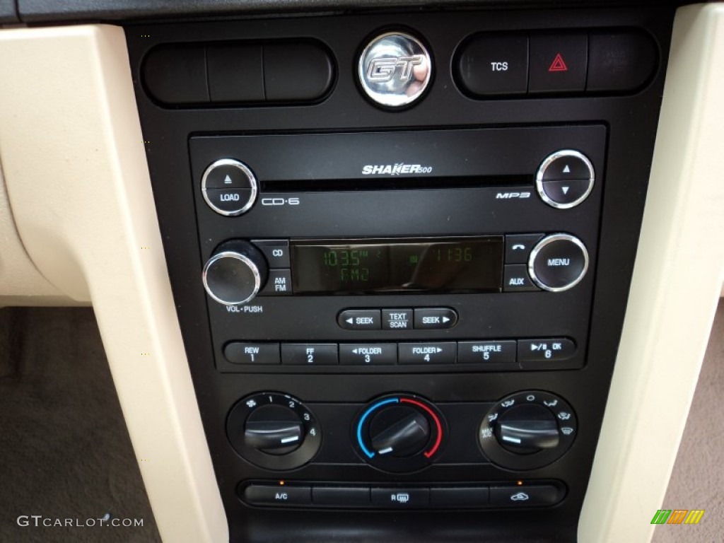 2008 Ford Mustang GT Premium Coupe Controls Photo #69409693