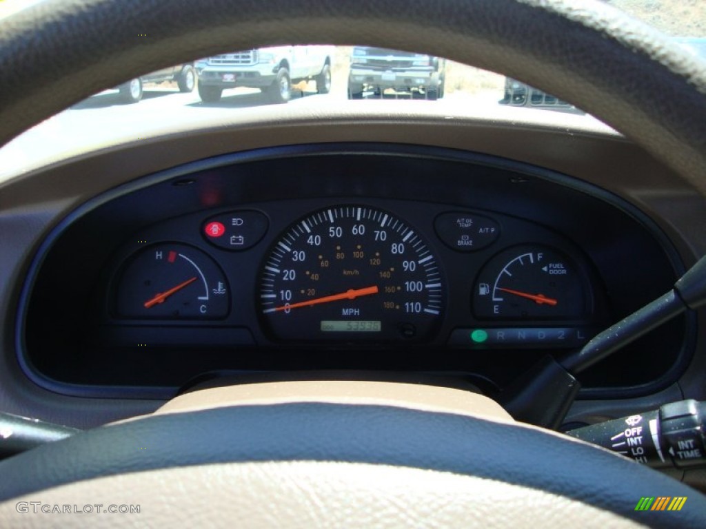 2004 Toyota Tundra Regular Cab Gauges Photo #69410476