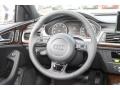 Black Steering Wheel Photo for 2013 Audi A6 #69410884
