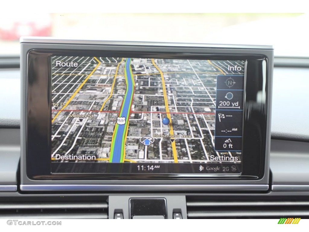 2013 Audi A6 3.0T quattro Sedan Navigation Photo #69410893