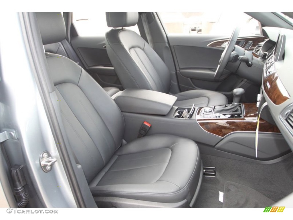 Black Interior 2013 Audi A6 3.0T quattro Sedan Photo #69410956