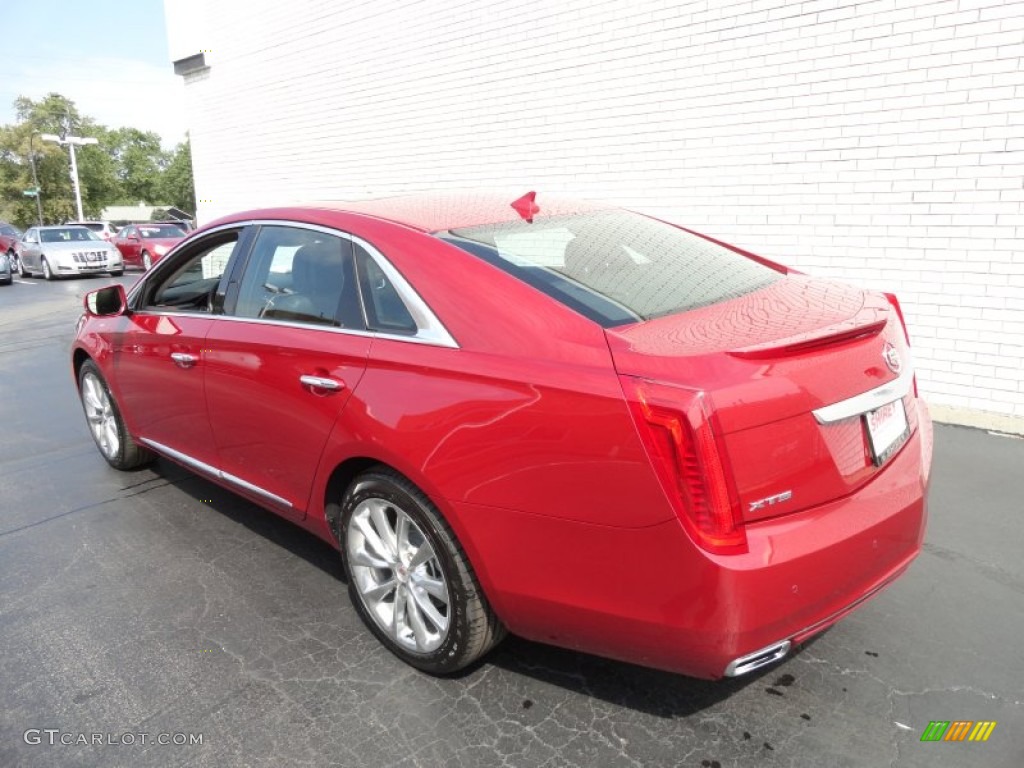 Crystal Red Tintcoat 2013 Cadillac XTS Luxury FWD Exterior Photo #69411727