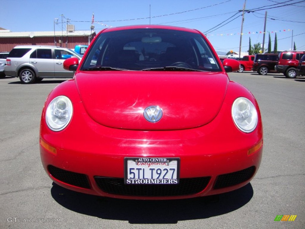 2006 New Beetle 2.5 Coupe - Salsa Red / Black photo #2