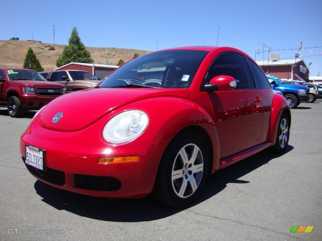 2006 New Beetle 2.5 Coupe - Salsa Red / Black photo #3
