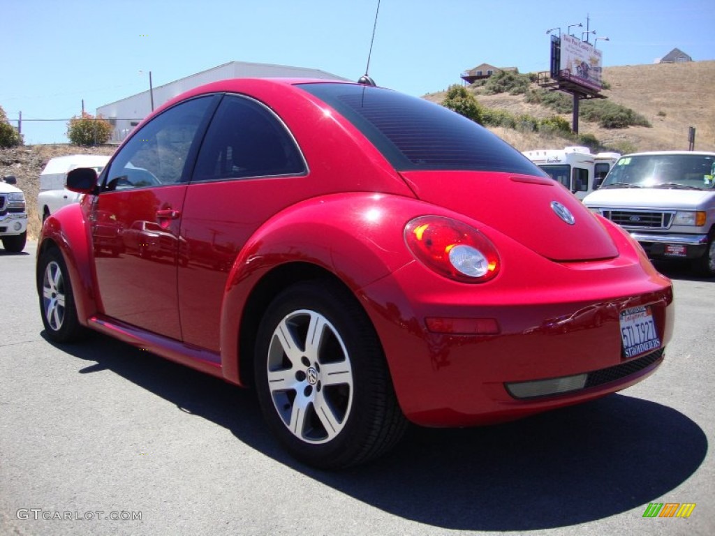 2006 New Beetle 2.5 Coupe - Salsa Red / Black photo #5