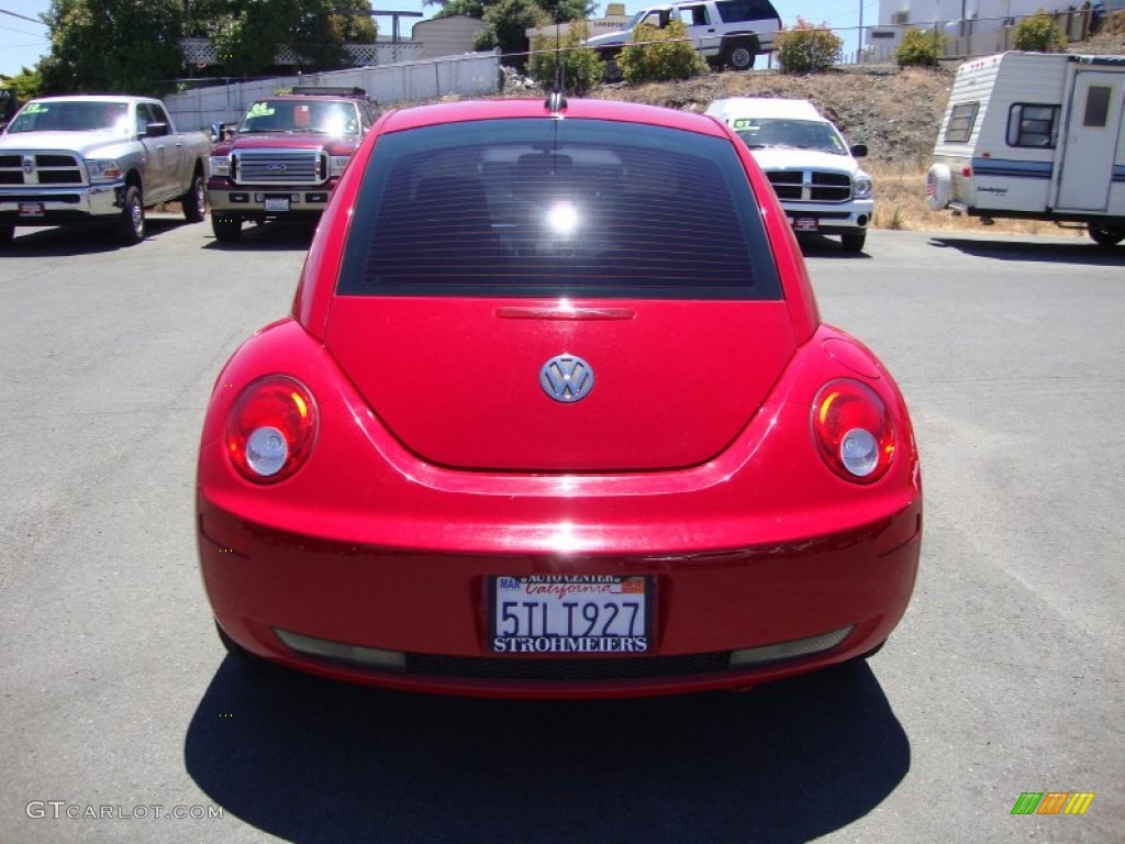 2006 New Beetle 2.5 Coupe - Salsa Red / Black photo #6