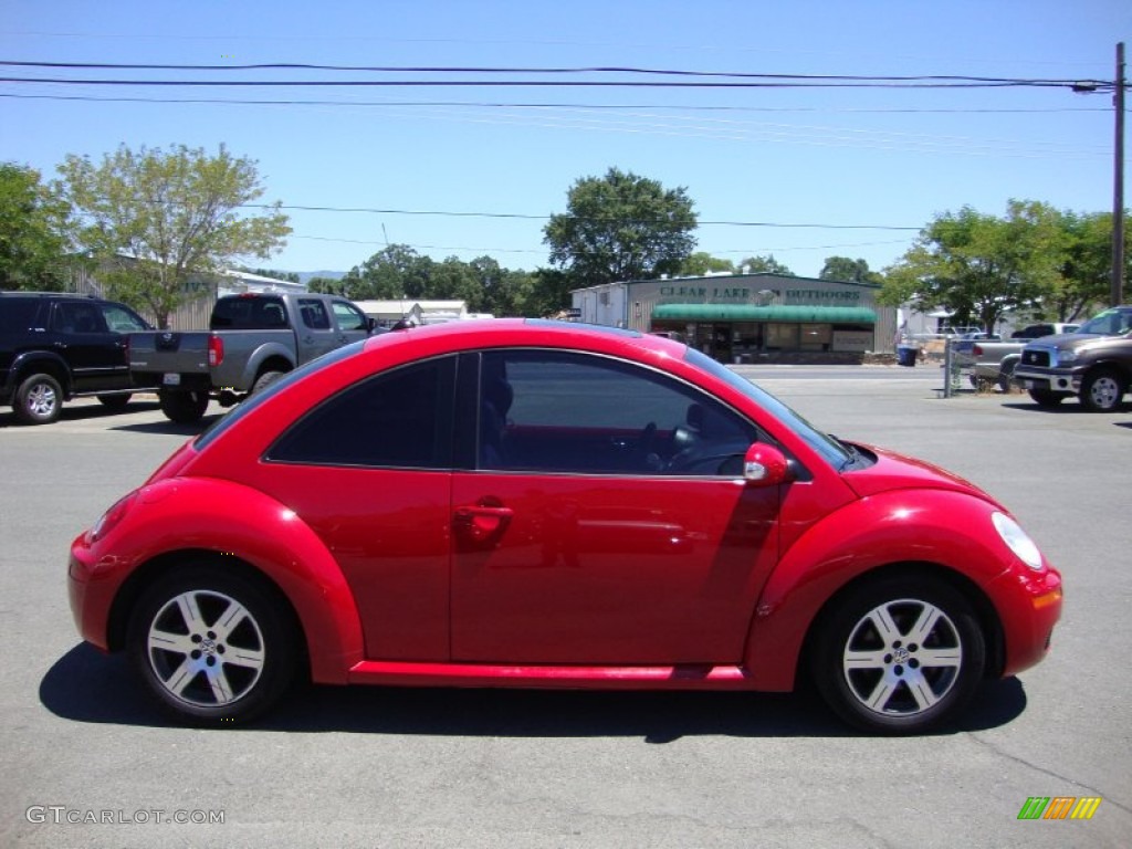 2006 New Beetle 2.5 Coupe - Salsa Red / Black photo #8