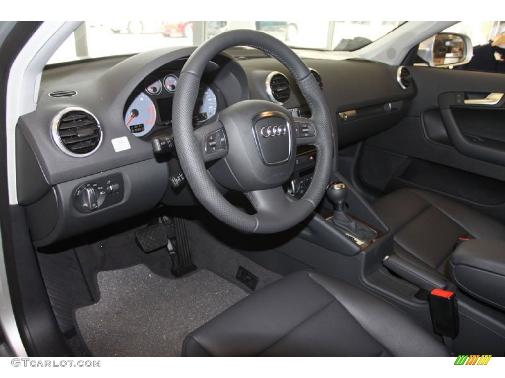Black Interior 2013 Audi A3 2.0 TDI Photo #69411820