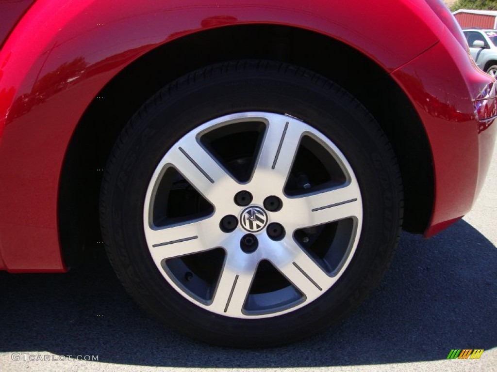 2006 New Beetle 2.5 Coupe - Salsa Red / Black photo #23