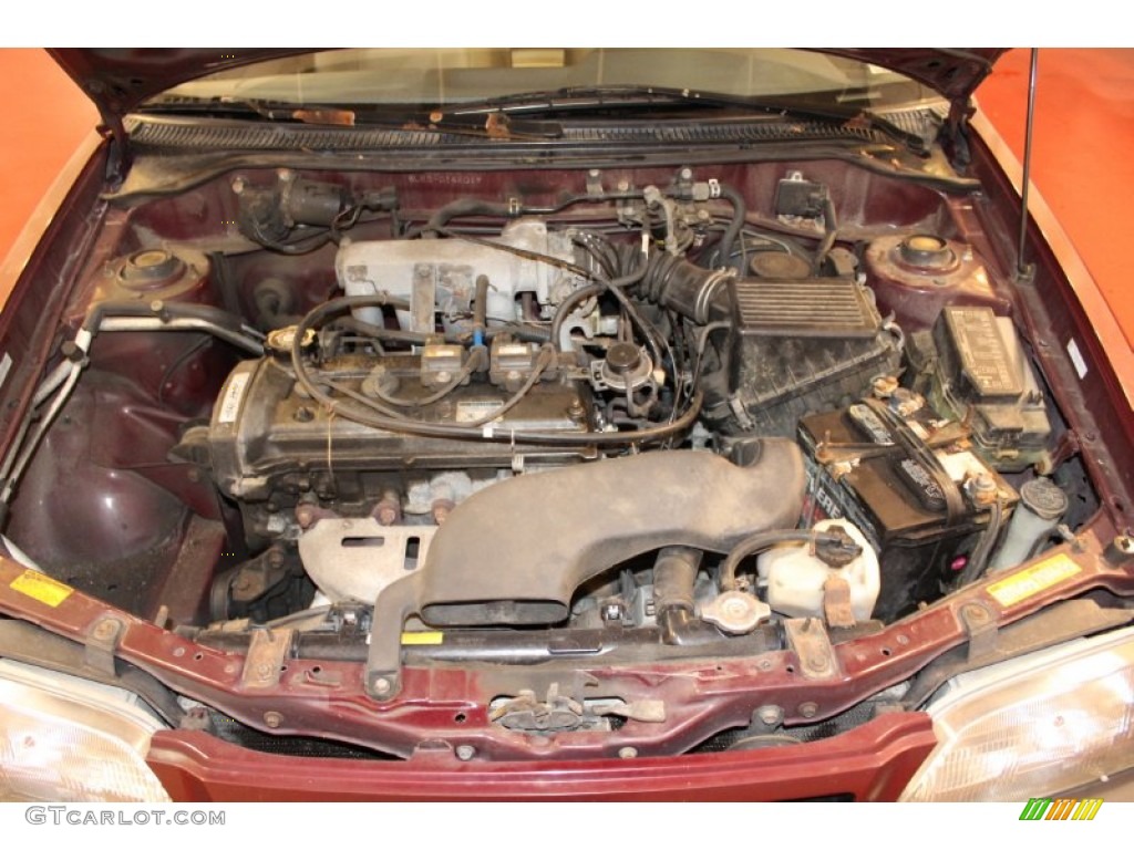 1996 Toyota Tercel Coupe 1.5 Liter DOHC 16-Valve 4 Cylinder Engine Photo #69413152