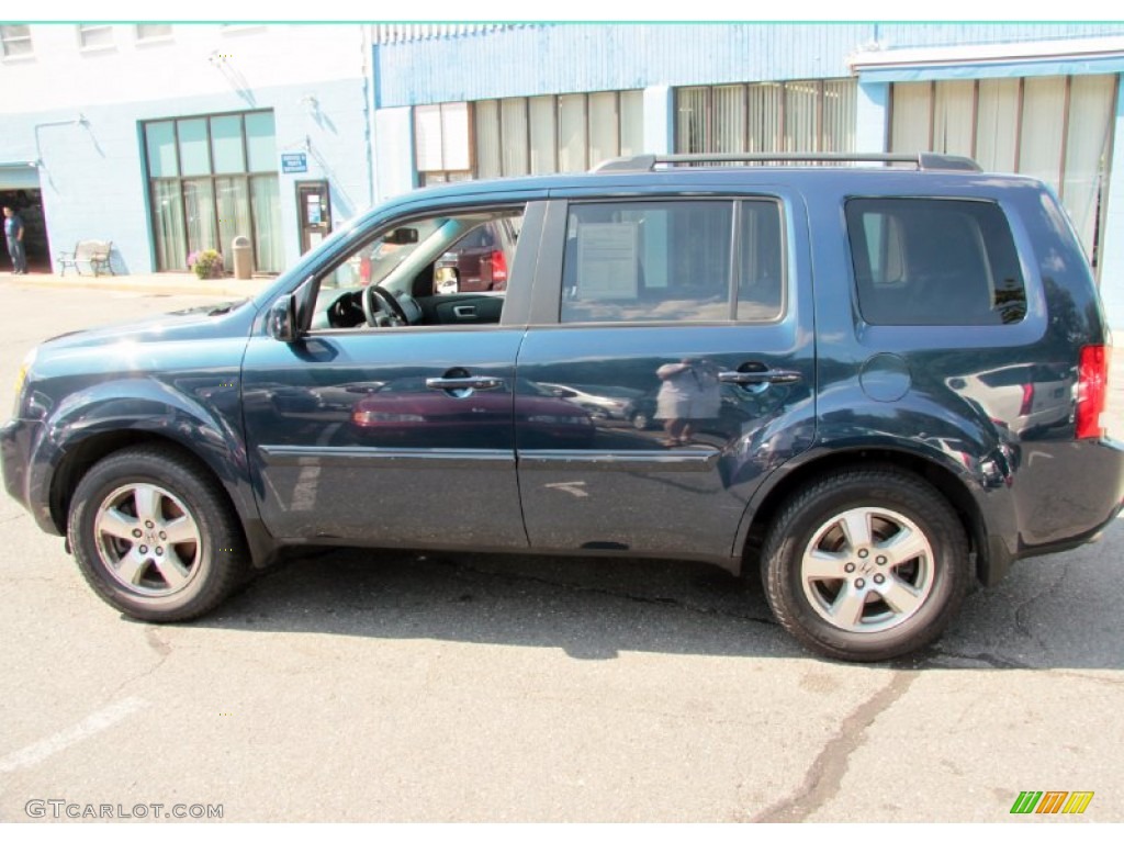 Bali Blue Pearl 2009 Honda Pilot EX-L 4WD Exterior Photo #69413182