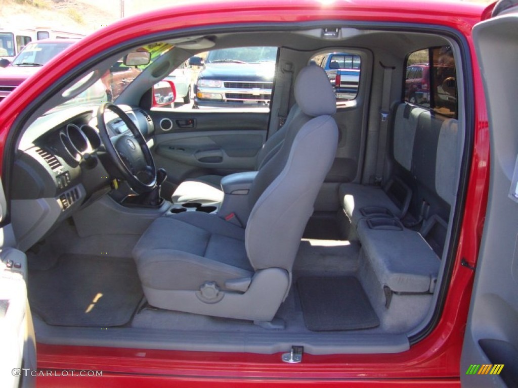 Graphite Gray Interior 2005 Toyota Tacoma X-Runner Photo #69413611