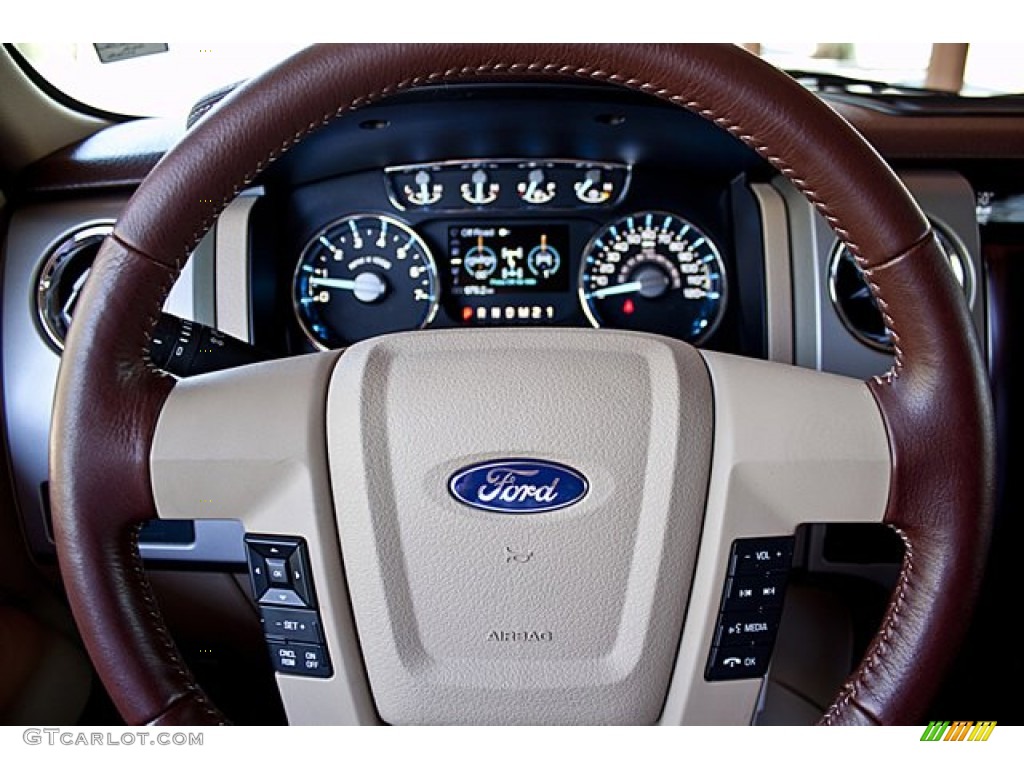2011 Ford F150 King Ranch SuperCrew 4x4 Steering Wheel Photos