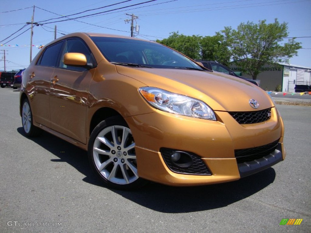 Sundance Metallic Toyota Matrix