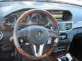 Black 2013 Mercedes-Benz E 350 4Matic Wagon Steering Wheel