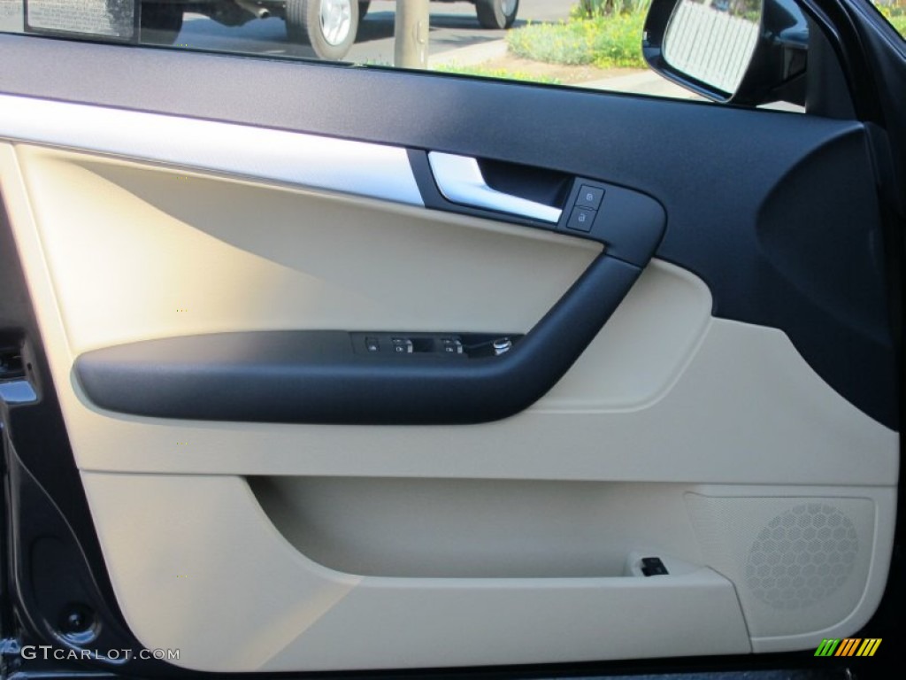 2013 Audi A3 2.0 TDI Luxor Beige Door Panel Photo #69416137