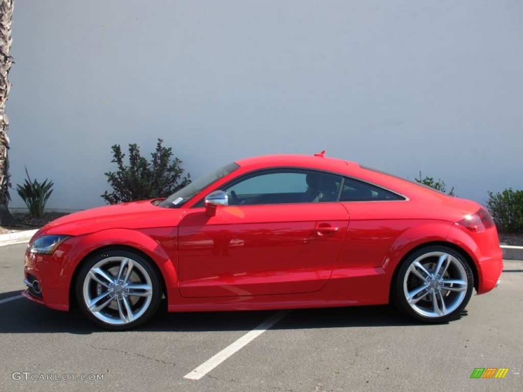 2013 TT S 2.0T quattro Coupe - Misano Red Pearl Effect / Black/Spectral Silver photo #2