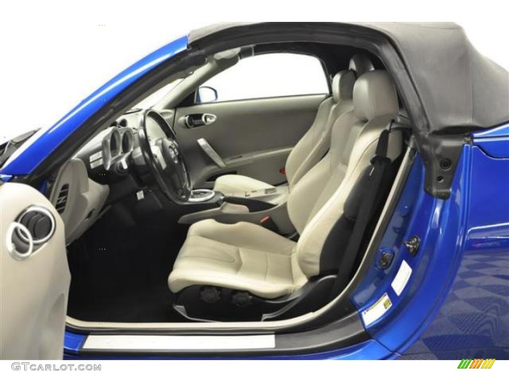 Frost Interior 2005 Nissan 350Z Enthusiast Roadster Photo #69417646