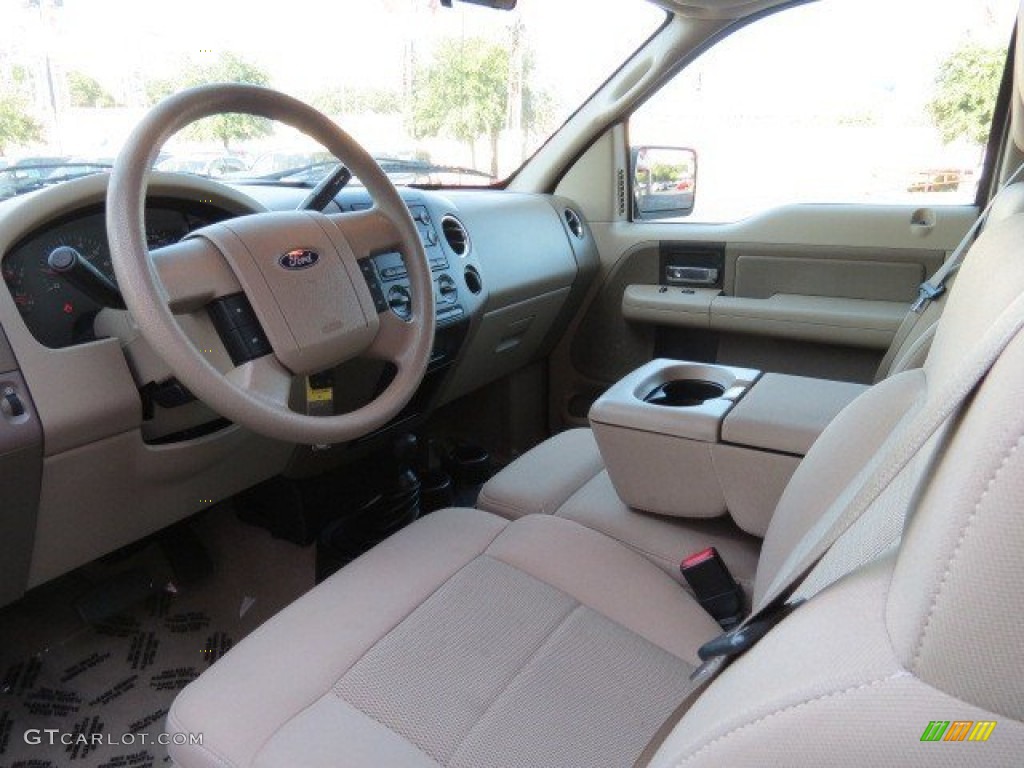 2006 F150 XLT SuperCab 4x4 - Dark Shadow Grey Metallic / Tan photo #11