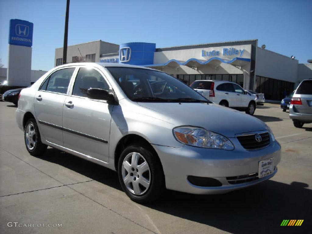 Silver Streak Mica Toyota Corolla