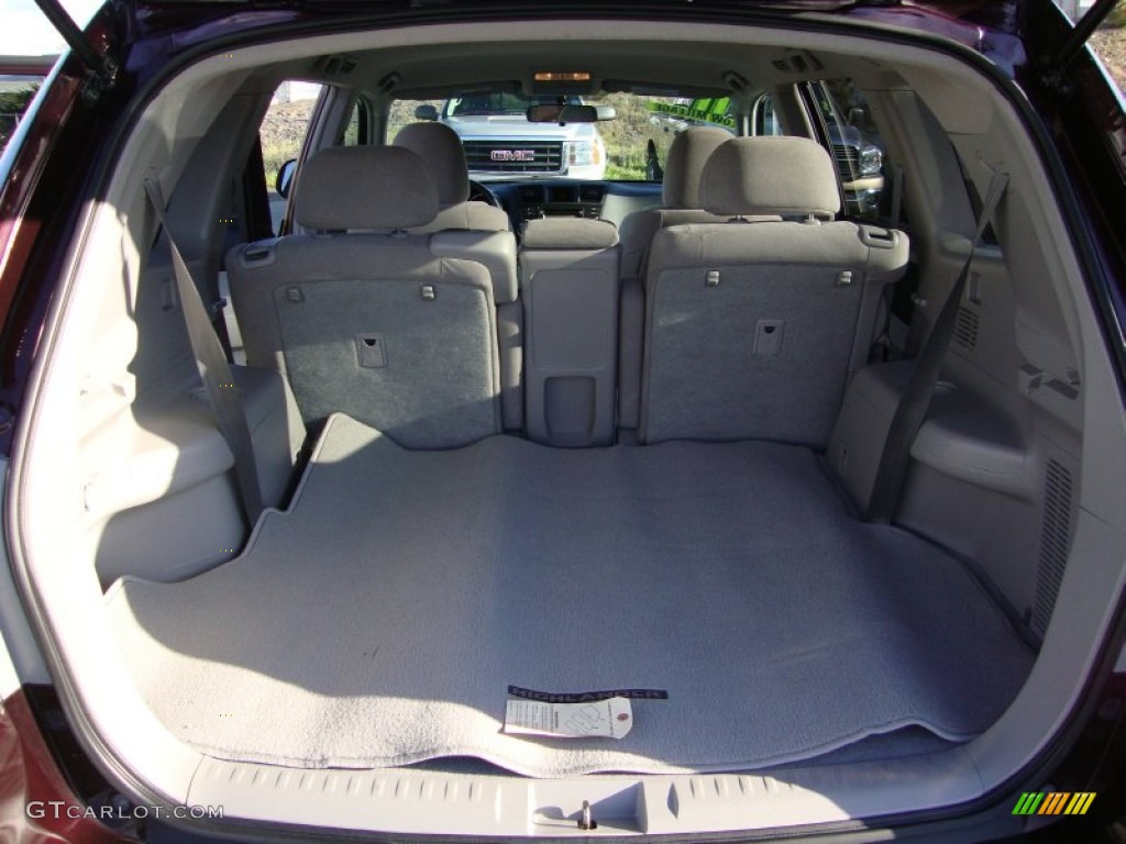 2011 Toyota Highlander V6 4WD Trunk Photos