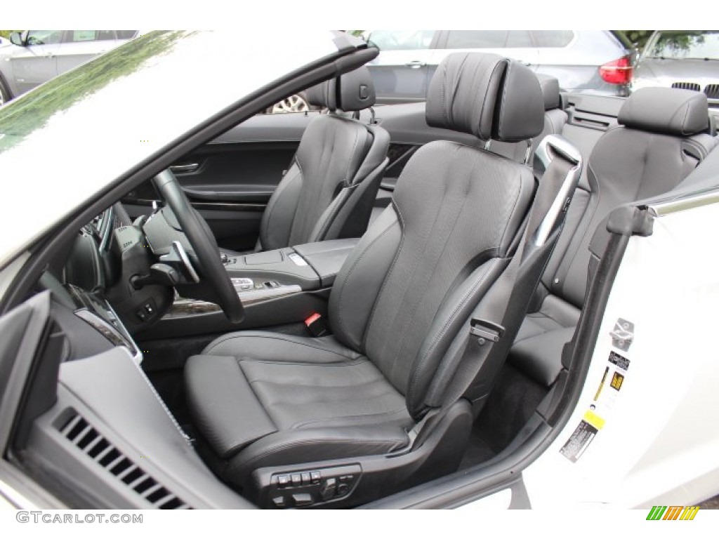 2012 BMW 6 Series 650i Convertible Front Seat Photo #69419959