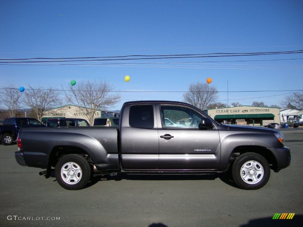 Magnetic Gray Metallic 2011 Toyota Tacoma Access Cab Exterior Photo #69420214