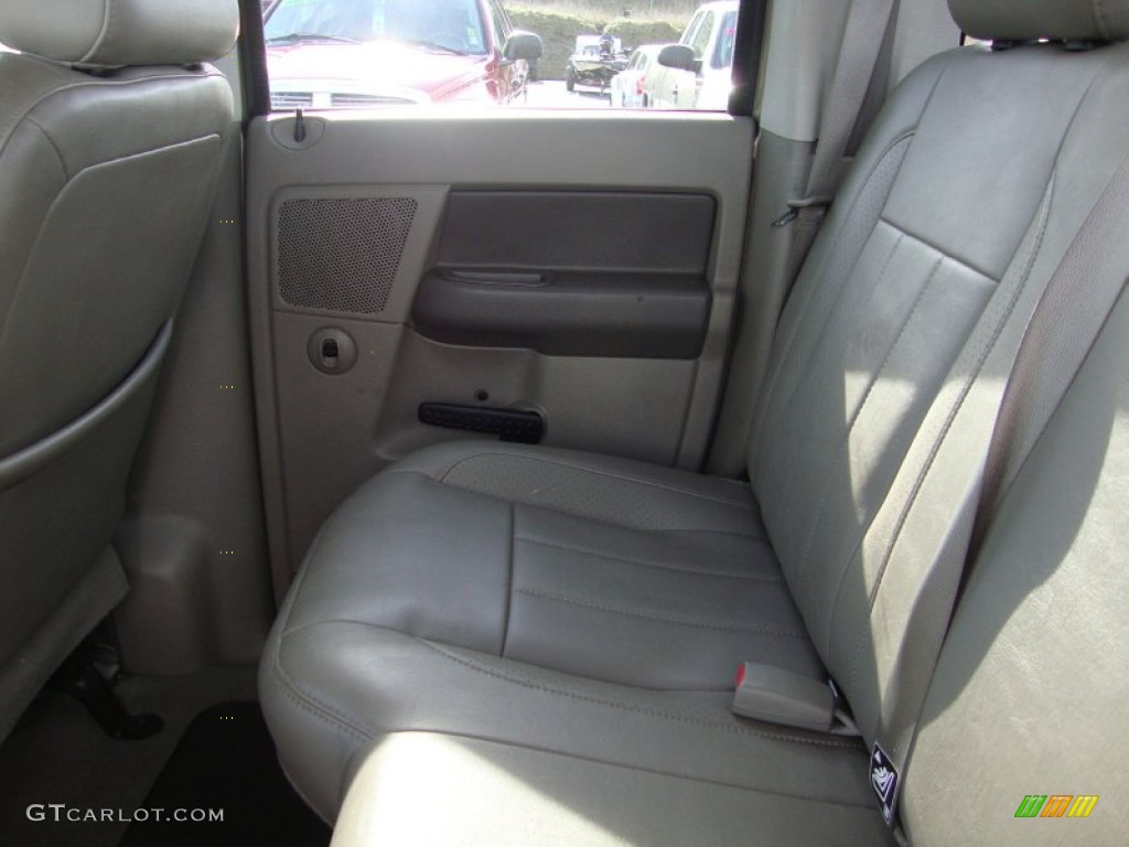 2008 Ram 3500 Laramie Quad Cab Dually - Light Khaki Metallic / Khaki photo #19