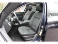 Black Front Seat Photo for 2012 BMW 5 Series #69420799