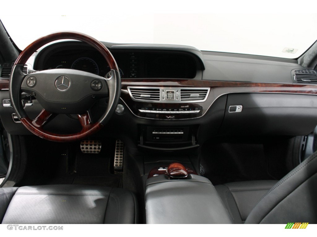 2007 Mercedes-Benz S 65 AMG Sedan Black Dashboard Photo #69421012