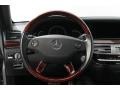 Black 2007 Mercedes-Benz S 65 AMG Sedan Steering Wheel