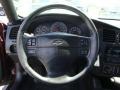 Ebony Black 2004 Chevrolet Monte Carlo SS Steering Wheel