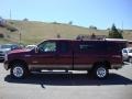 2006 Dark Toreador Red Metallic Ford F250 Super Duty XLT SuperCab 4x4  photo #4